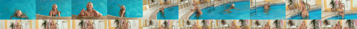 PJGirls.com - 2014.12.22 - Lola - Pool fun (Solo, Posing, Gaping, Small Tits, Close Ups, Blonde, Pool) 1080p.mp4 screencaps